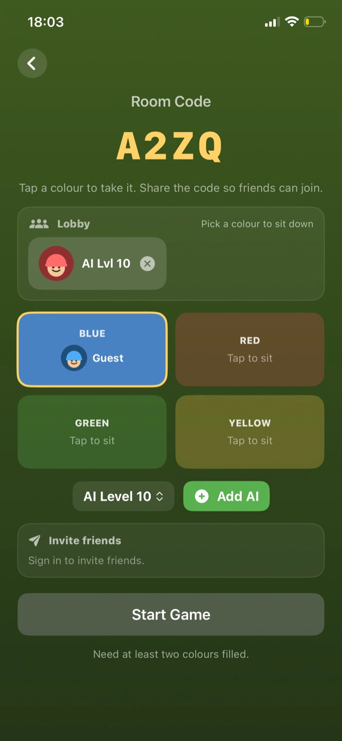 Friends lobby